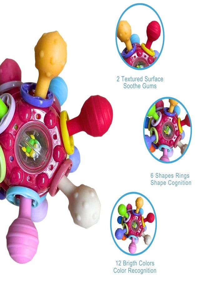 TOHIBEE Baby Montessori Sensory Toys for 0-6 6-12 Months, Baby Teether Teething Toys for Babies 0 3 6 9 12 18 Months, Newborn Infant Learning Developmental Toys Gifts for 1 2 Year Old Boys Girls - Image 3